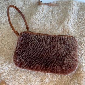 Patricia Nash Bags Patricia Nash Wristlet Sherpa & Leather